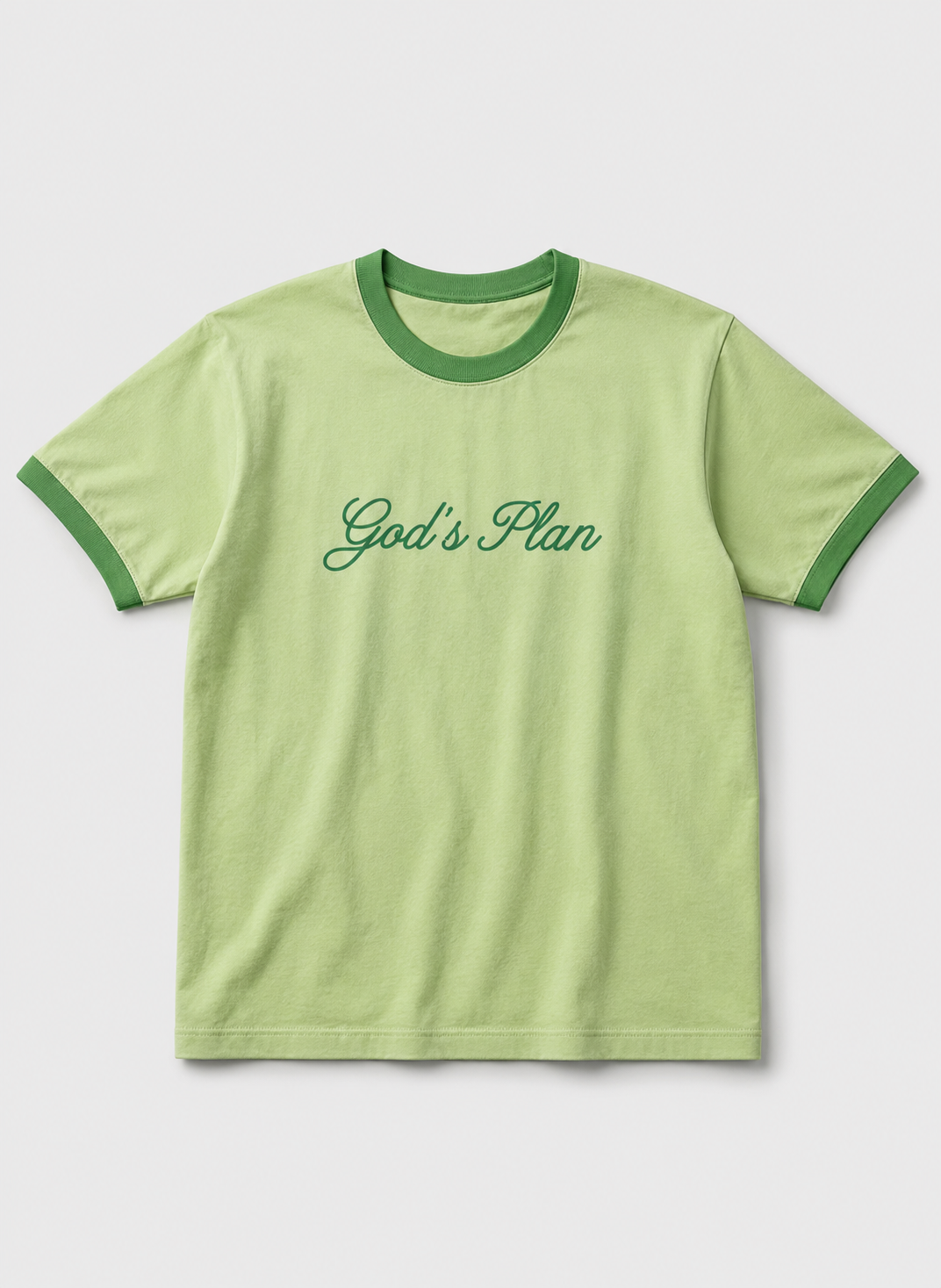 God's Plan Ringer T-Shirt