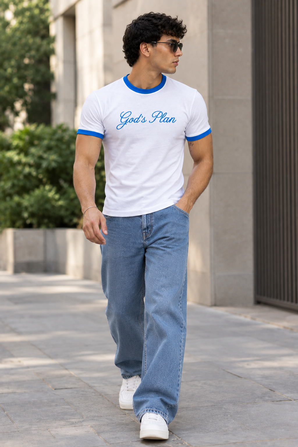 God's Plan Ringer T-Shirt