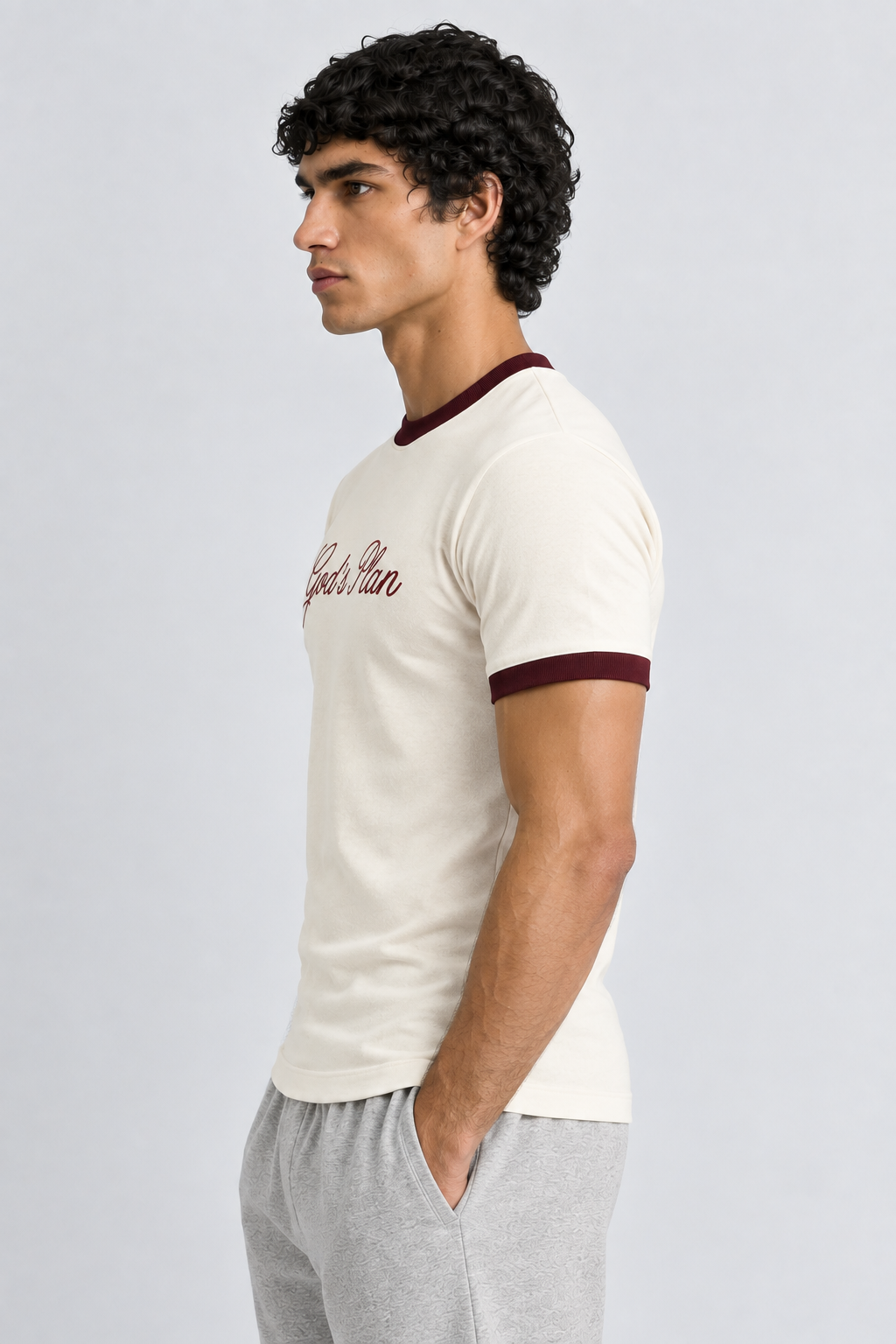God's Plan Ringer Tshirt
